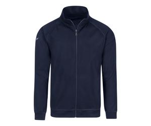 TRIGEMA Classic Fit Jacke dunkelblau, Einfarbig