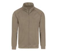 TRIGEMA Classic Fit Jacke taupe, Einfarbig