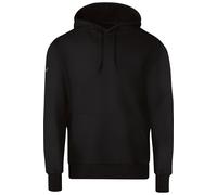 TRIGEMA Classic Fit Kapuzen Sweatshirt schwarz, Einfarbig