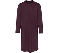 TRIGEMA Classic Fit Nachthemd aubergine, Einfarbig