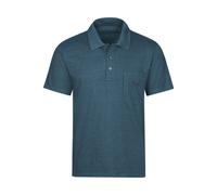 TRIGEMA Classic Fit Poloshirt Kurzarm jeans