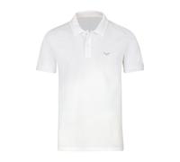 TRIGEMA Classic Fit Poloshirt Kurzarm weiss