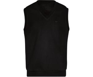 TRIGEMA Classic Fit Pullunder schwarz, Einfarbig