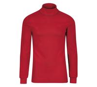 TRIGEMA Classic Fit Rollkragenpullover kirsch, Einfarbig