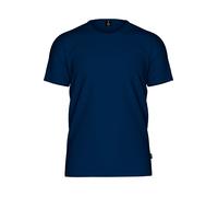 TRIGEMA Classic Fit T-Shirt Rundhals blau, Einfarbig