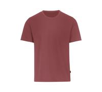 TRIGEMA Classic Fit T-Shirt Rundhals Mahagoni, Einfarbig