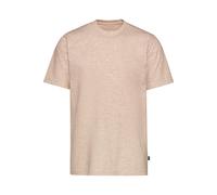 TRIGEMA Classic Fit T-Shirt Rundhals sand, Einfarbig