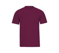TRIGEMA Classic Fit T-Shirt Rundhals sangria, Einfarbig