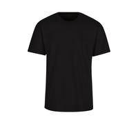 TRIGEMA Classic Fit T-Shirt Rundhals schwarz, Einfarbig