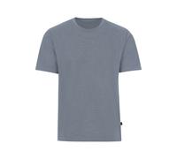 TRIGEMA Classic Fit T-Shirt Rundhals steingrau, Einfarbig