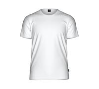 TRIGEMA Classic Fit T-Shirt Rundhals weiss, Einfarbig