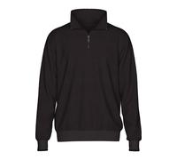 TRIGEMA Classic Fit Troyer schwarz, Einfarbig