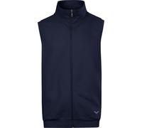 TRIGEMA Classic Fit Weste dunkelblau, Einfarbig