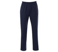 Jerseyhose TRIGEMA "TRIGEMA Freizeithose aus 100% Baumwolle", Damen, Gr. XXL, US-Größen, blau (navy), 100% Baumwolle, Hosen Jerseyhose (78246364-XXL) navy