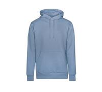 Kapuzensweatshirt TRIGEMA "TRIGEMA Hoodie aus Sweatqualität", Damen, Gr. 3XL, blau (pearl, blau), 70% Baumwolle, 30% Polyester, Sweatshirts (68063054-XXXL) pearl, blau