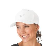 Trigema Damen Baseballmütze Schwinge Baseball Cap, Weiß (weiß 001), One Size (Herstellergröße: 900)