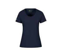 Trigema Damen Biobaumwolle 539201 T-Shirt, Blau (Navy C2C 546), XL