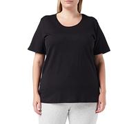 Trigema Damen Biobaumwolle 539201 T-Shirt, Schwarz, S
