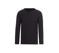 Trigema Damen Fleece-Shirt Sweatshirt, Schwarz (Schwarz 008), 44 (Herstellergröße: L)