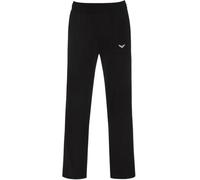 Jerseyhose TRIGEMA "TRIGEMA Hose DELUXE Baumwolle", Damen, Gr. M, US-Größen, schwarz, Single Jersey, 100% Baumwolle, Hosen Jerseyhose (393062-M) schwarz