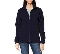 Trigema Damen Jacke 555104, Gr. 44 (HerstellergröÃŸe: L), Blau (blau 046)