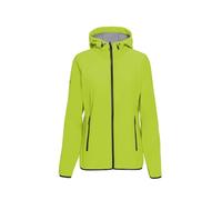 Trigema Damen Jacke Softshell-Kapuzenjacke, Gr. 48 (Herstellergröße: XL), Gelb (Lemon 271)
