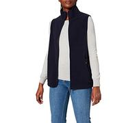 Trigema Damen Outdoor Fleece Weste, Blau (Navy 046), 48 (Herstellergröße: XL)