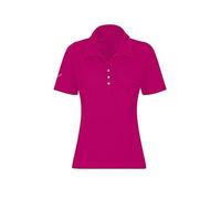 Trigema Damen Poloshirt aus Baumwolle mit Swarovski® Kristallen