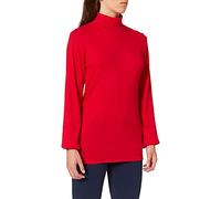 Trigema Damen Rollkragenpullover 585010, Rot (kirsch 036), 36 (Herstellergröße: S)