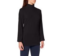 Trigema Damen Rollkragenpullover 585010, Schwarz (Schwarz 008), 56 (Herstellergröße: XXXL)