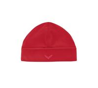 Trigema Damen Strickmütze Fleece Mütze 555551, Einfarbig, Gr. Medium(Herstellergröße:2), Rot (Kirsch 036)