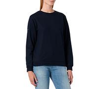 Trigema Damen 574501 Sweatshirt, Blau (Blau 046), 40 (Herstellergröße: M)