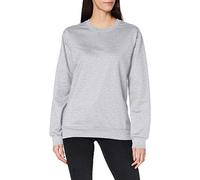 Trigema Damen 574501 Sweatshirt, Grau (Hellgrau, 48 (Herstellergröße: XL)