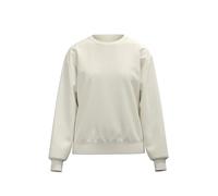 Sweatshirt TRIGEMA "TRIGEMA Dünnes Sweatshirt", Damen, Gr. XS, natur, Sweatware, 50% Baumwolle, 50% Polyester, Basic, Rundhals, Sweatshirts Sweatshirt (20041418-XS) natur