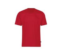 T-Shirt TRIGEMA "TRIGEMA T-Shirt aus 100% Baumwolle", Damen, Gr. S, braun (kirsch), Single Jersey, 100% Baumwolle, Basic, lang, Rundhals, Shirts T-Shirt (77536019-S) kirsch