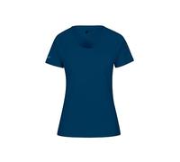 Trigema Damen T-Shirt Biobaumwolle 539201, Blau (Saphir), XXXL