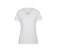 Trigema Damen Biobaumwolle 539201 T-Shirt, Weiß, L