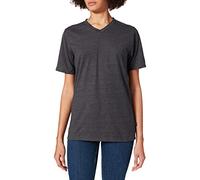 Trigema Damen V Deluxe Baumwolle T-Shirt, Grau (Grau-Melange 109), XXL