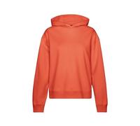 Sweatshirt TRIGEMA "TRIGEMA Dünner Oversize-Hoodie", Damen, Gr. XL, orange (peach), 50% Baumwolle, 50% Polyester, Basic, Sweatshirts (30529311-XL) peach