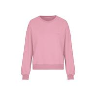 Sweatshirt TRIGEMA "TRIGEMA Dünnes Sweatshirt", Damen, Gr. XS, lilie, 50% Baumwolle, 50% Polyester, Basic, Sweatshirts Sweatshirt (31334459-XS) lilie