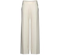 Jerseyhose TRIGEMA "TRIGEMA Jogginghose mit weitem Bein", Damen, Gr. S, US-Größen, natur, 70% Baumwolle, 30% Polyester, Basic, Hosen Jerseyhose (12708836-S) natur