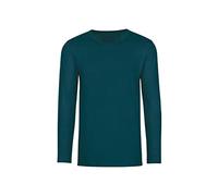 Trigema Herren 602501 Langarmshirt, Saphir, M EU
