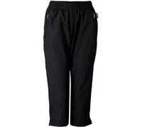 Jerseyhose TRIGEMA "TRIGEMA 3/4 Freizeithose aus Baumwolle", Herren, Gr. XL, US-Größen, schwarz, 100% Baumwolle, Basic, Hosen (415227-XL) schwarz