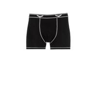 Boxer TRIGEMA "TRIGEMA Bequeme Pants mit Webgummibund" Gr. XXXL, schwarz Herren Unterhosen (753503-XXXL) schwarz