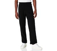 Jerseyhose TRIGEMA "TRIGEMA Fleece Freizeithose", Herren, Gr. XXXL, US-Größen, schwarz, 100% Polyester, casual, Hosen (397938-XXXL) schwarz