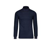Trigema Herren 685010 Langarmshirt, Blau (Navy), XL EU
