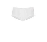 Slip TRIGEMA "TRIGEMA Kurz-Slip Doppelpack", Herren, Gr. 7, 2 Stk., weiß, 100% Baumwolle (Bio-Baumwolle kbA), Unterhosen Slip (849035-7) weiß