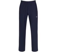 Jerseyhose TRIGEMA "TRIGEMA Freizeithose mit elastischer Kordel", Herren, Gr. XXXL, US-Größen, blau (navy), 74% Nylon, 26% Elastan, casual, Hosen (41847048-XXXL) navy