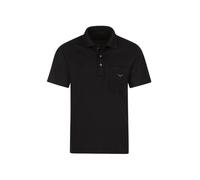 Trigema Herren Trigema Herren Single-jersey 637602 Poloshirt, Schwarz (Schwarz 008), XXL EU