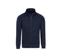 Trainingsjacke TRIGEMA "TRIGEMA Raglanjacke" Gr. XL, blau (navy), Herren, 100% Baumwolle, Jacken (97124217-XL) navy